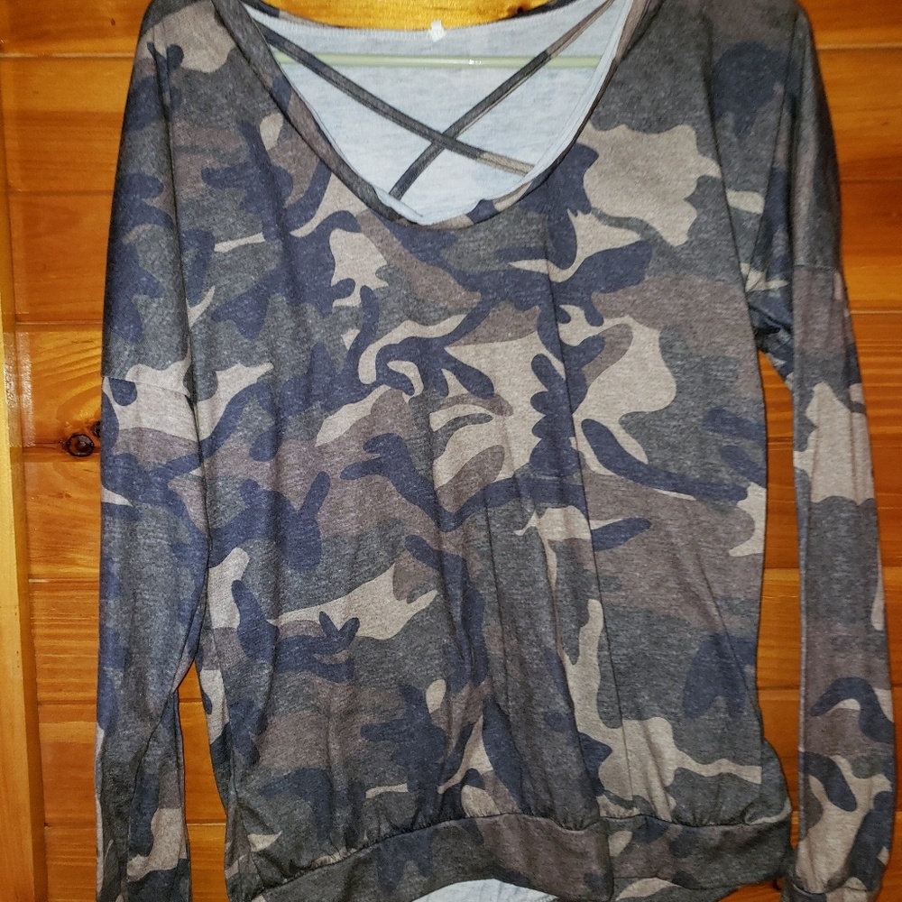 Camo Top